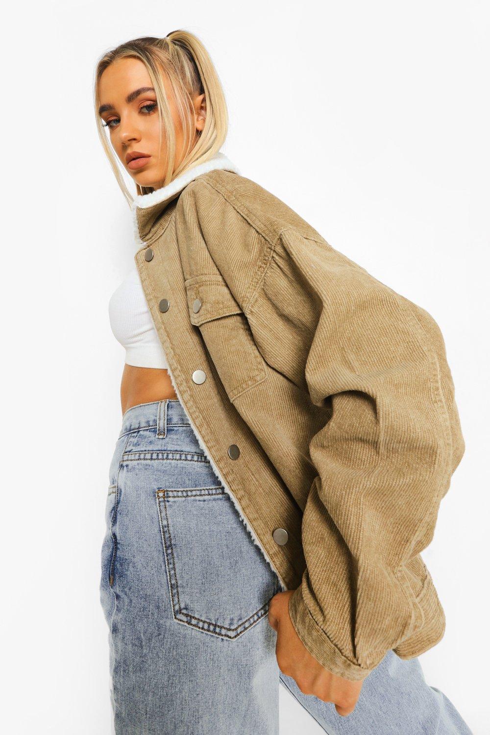 Boohoo hotsell corduroy jacket