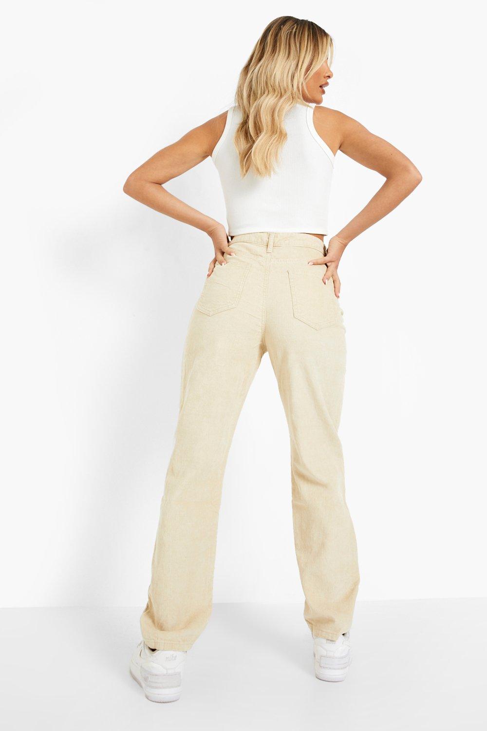 relaxed straight leg pants