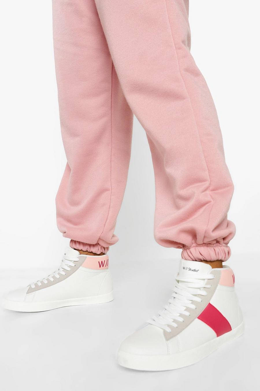 Pink Official Höga sneakers image number 1