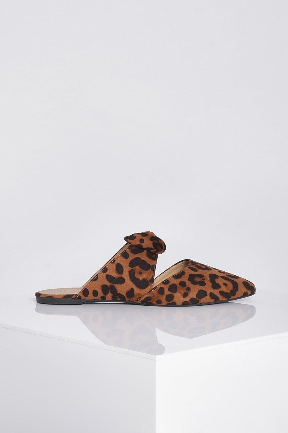 Leopard print 2025 mules uk