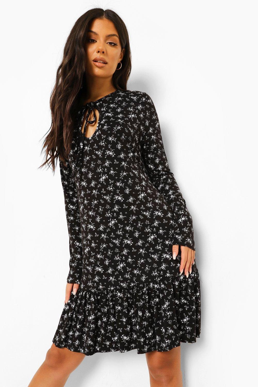 Silkfred long outlet sleeve dress