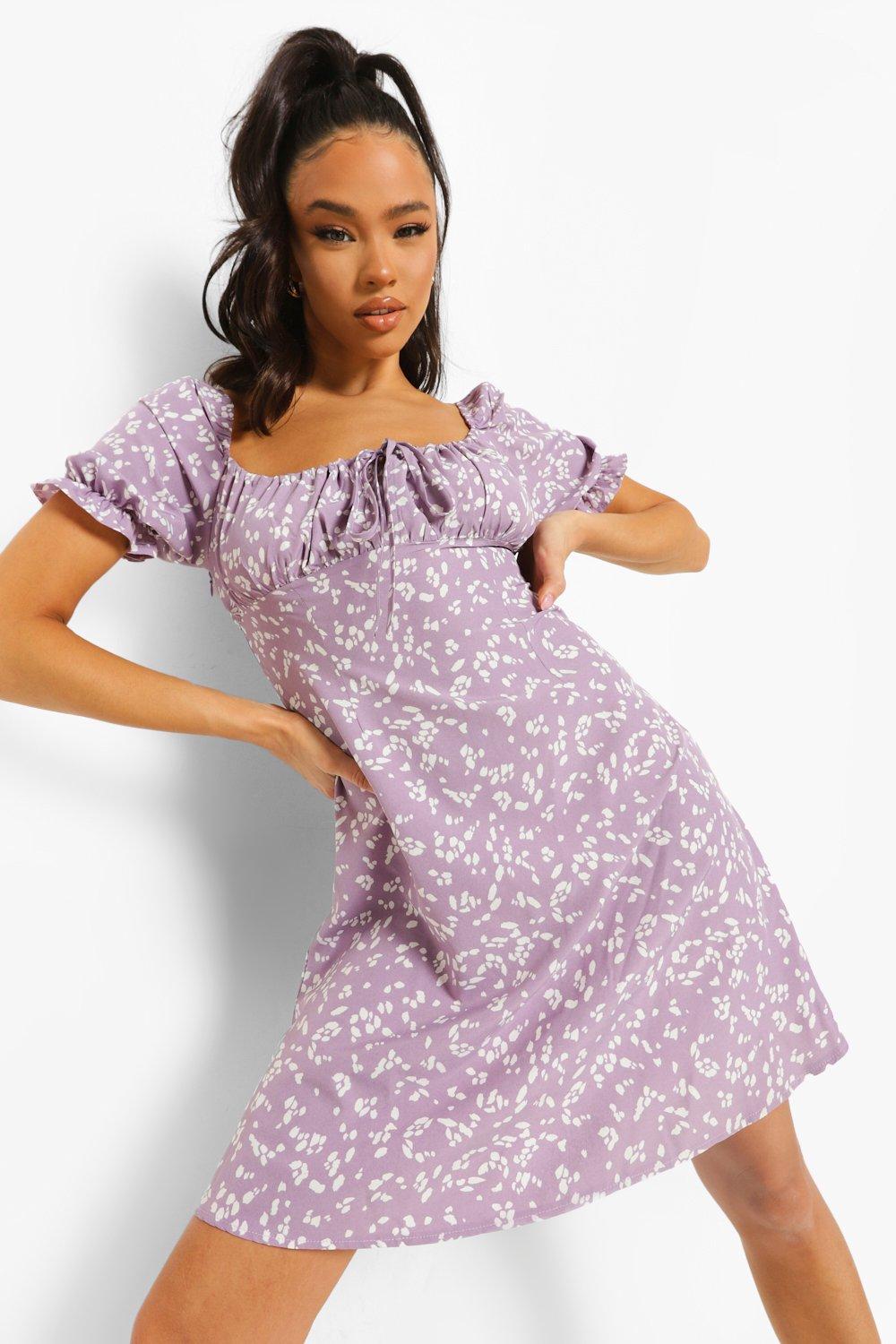 Boohoo hot sale lilac dress