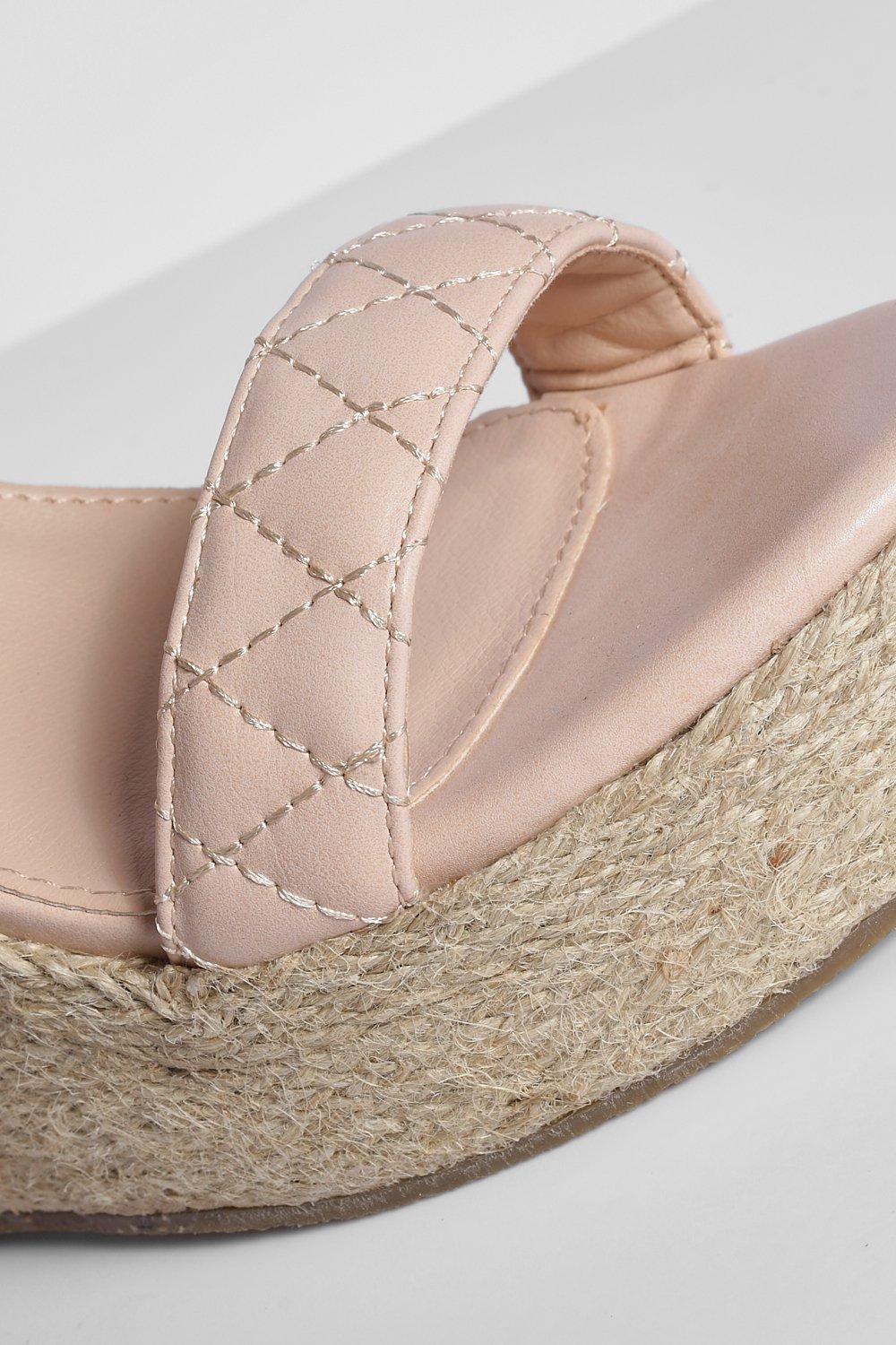 Espadrille montante discount