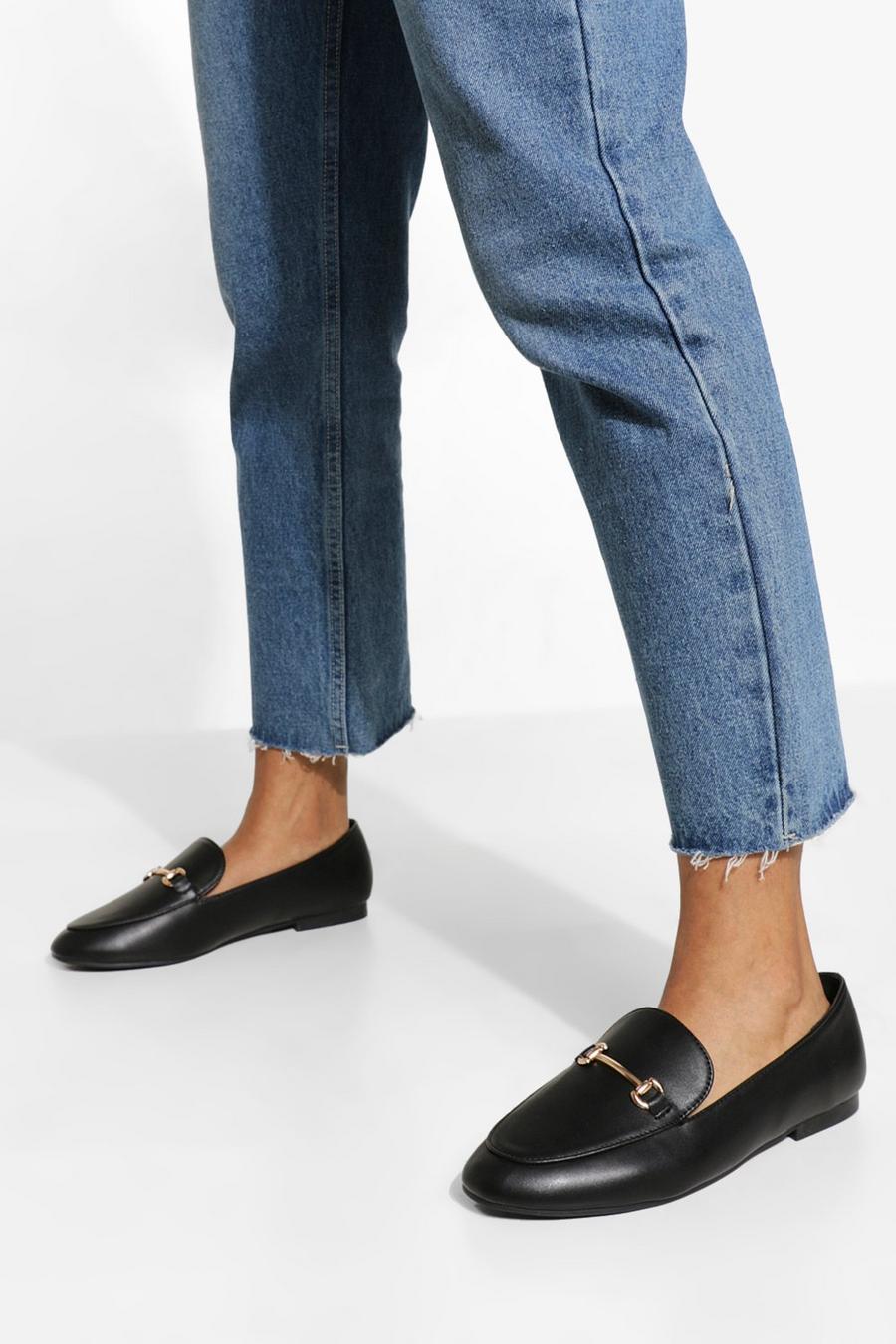 Wide Width T Bar Loafers image number 1