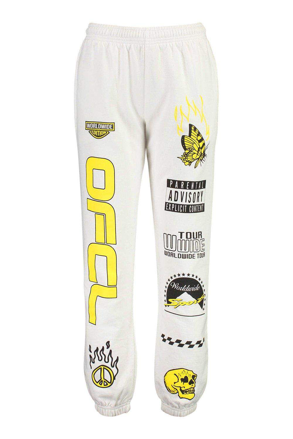 Ofcl Graphic Print Joggers