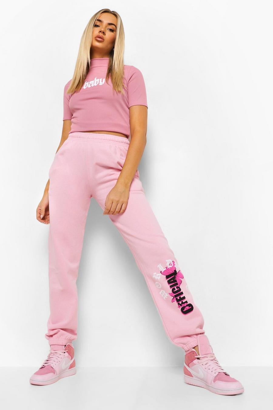 Official Butterfly Print Track Pants image number 1