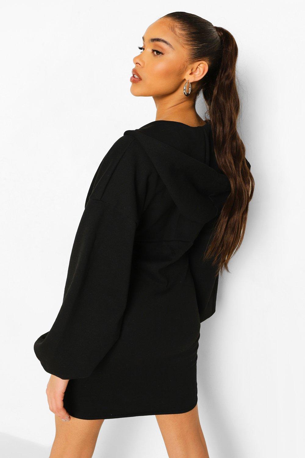 Corset hoodie online dress