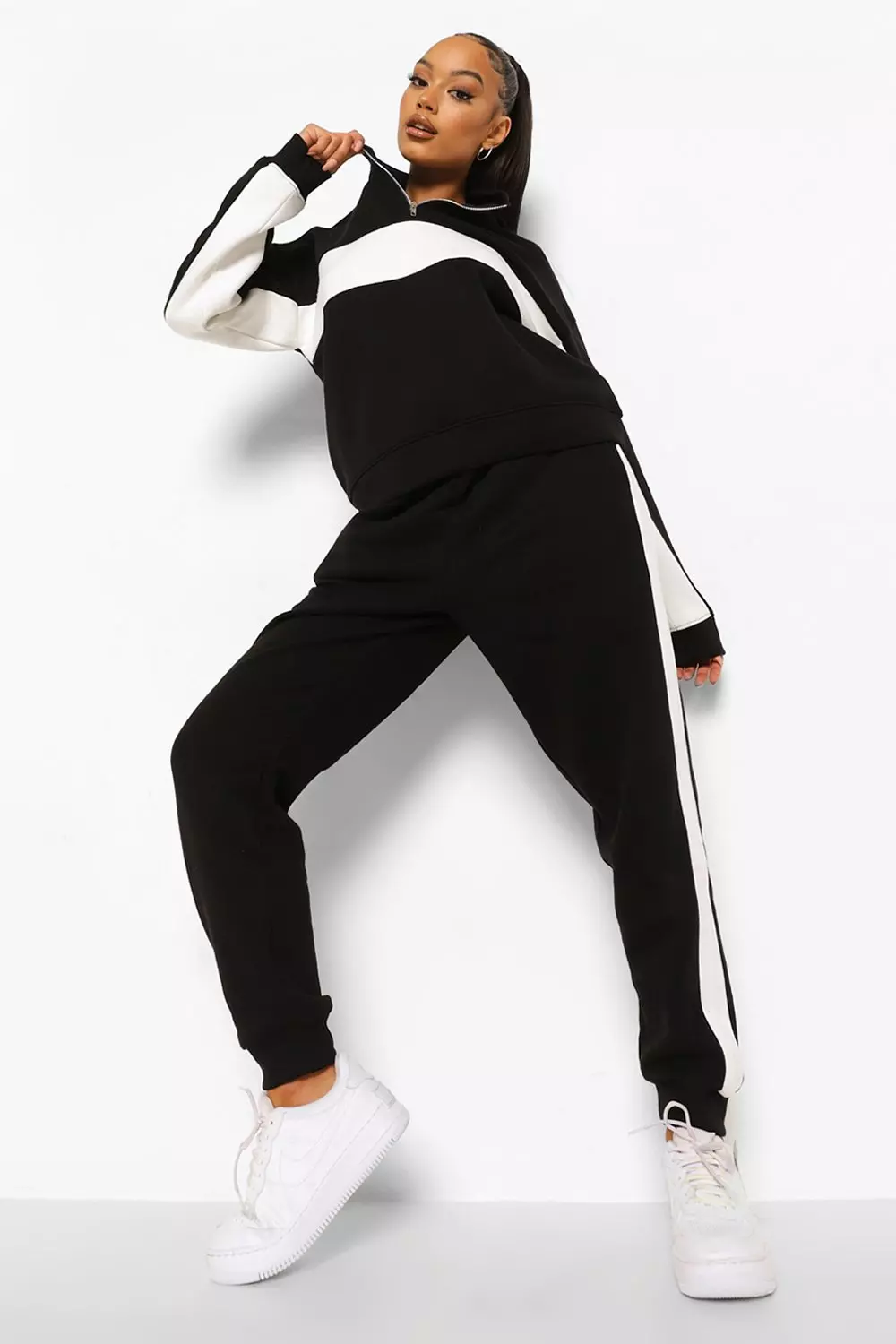 Slim fit tracksuit womens new arrivals
