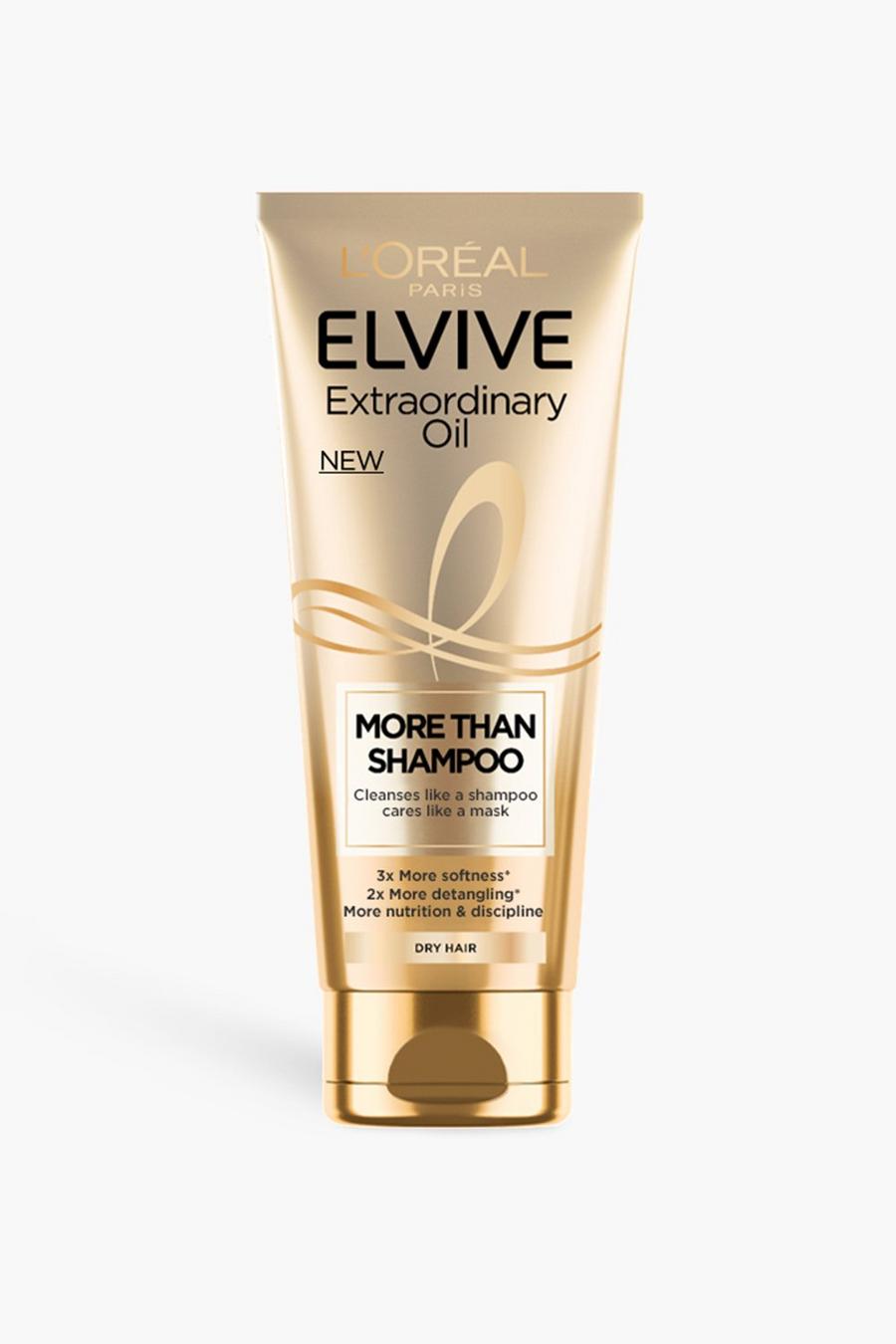 Gold metallic L'Oréal Elvive Extraordinary Oil More Than Shampoo 200ml