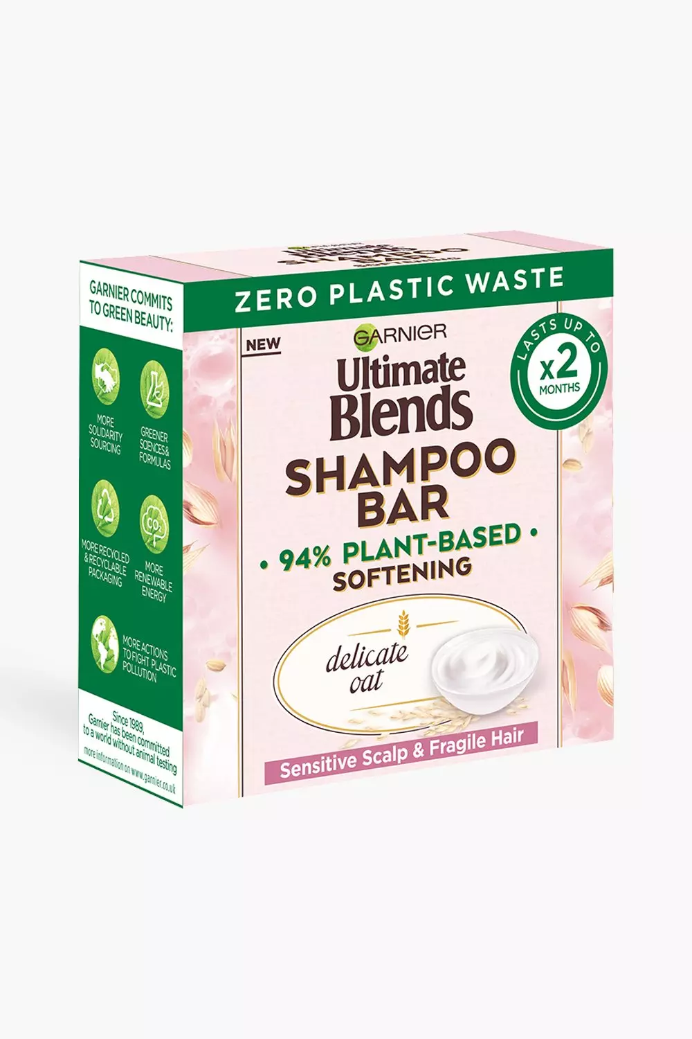 Multi Garnier Ultimate Blends Oat Shampoo Bar alternative image