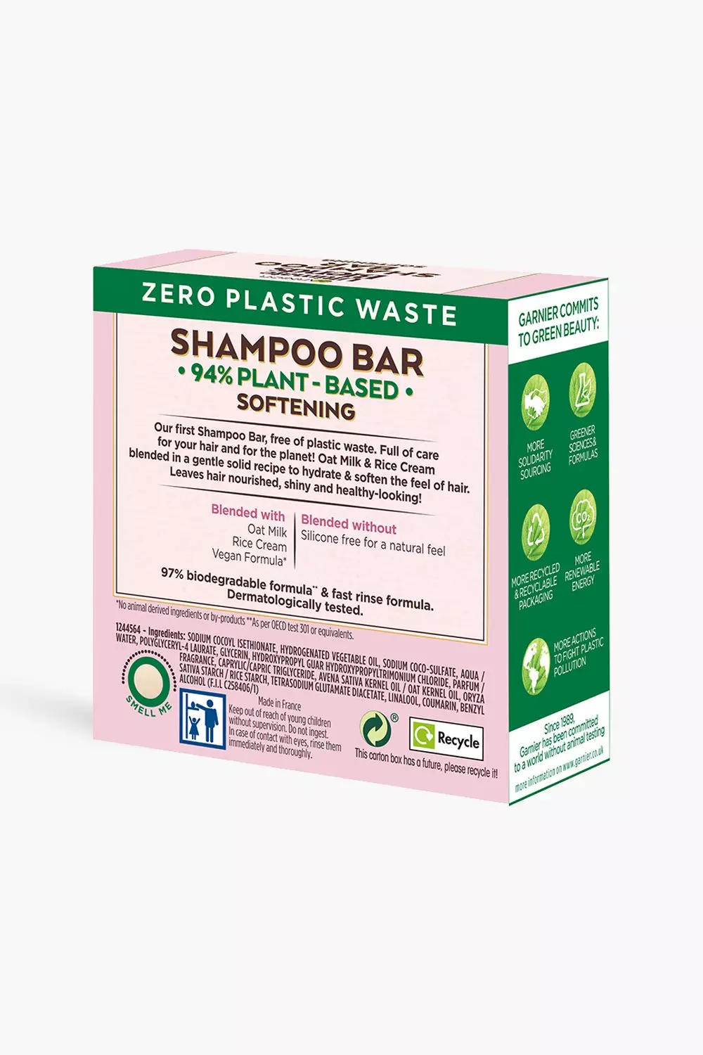 Multi Garnier Ultimate Blends Oat Shampoo Bar alternative image