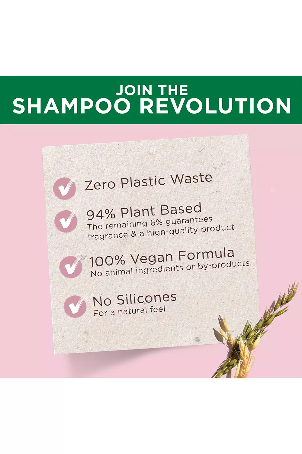 Multi Garnier Ultimate Blends Oat Shampoo Bar alternative image