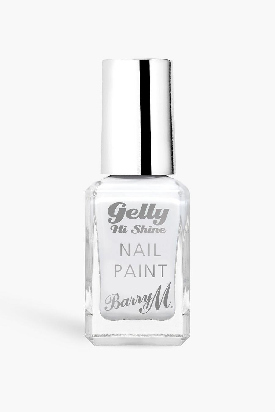 White Barry M Gelly Nagellack Cotton image number 1