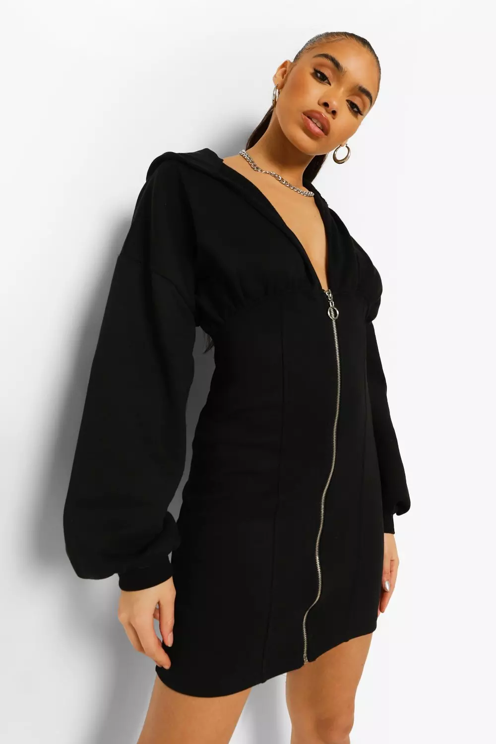 Corset store hoodie dress