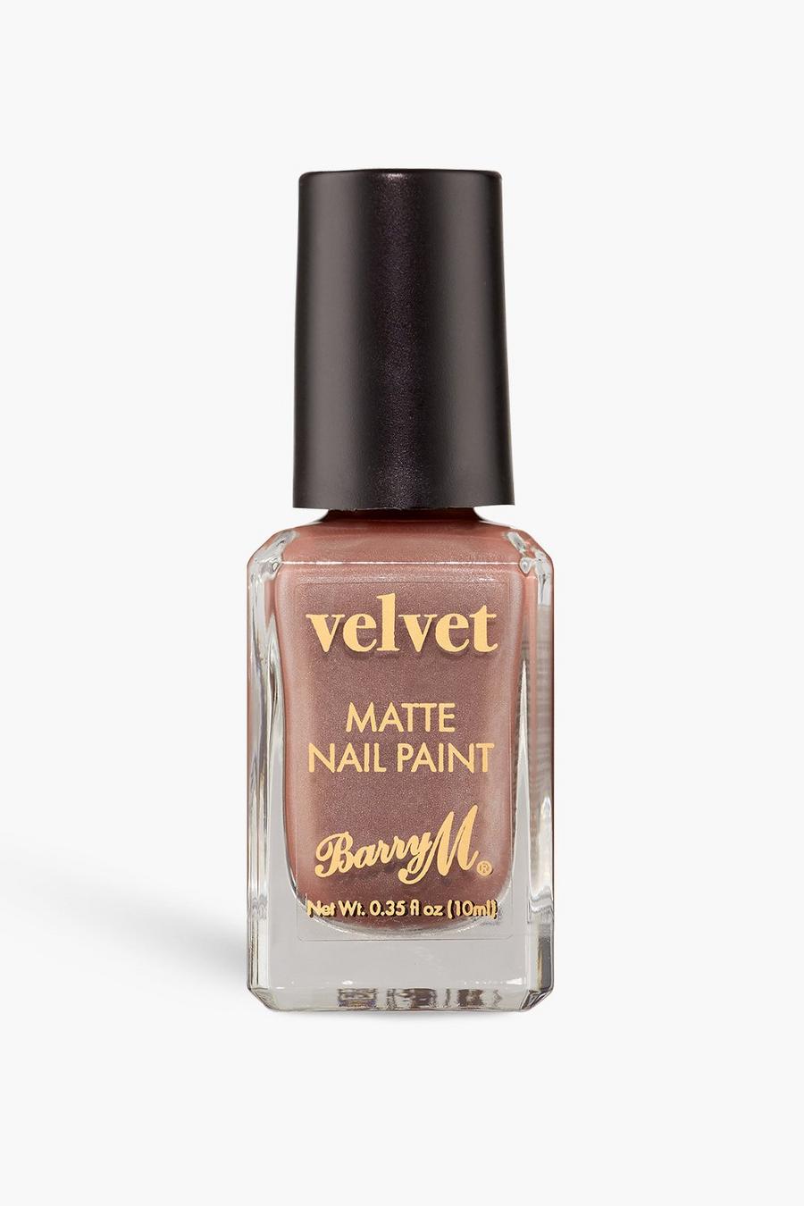 Nude Barry M Velvet Nail Paint - Crushed Ribbon image number 1