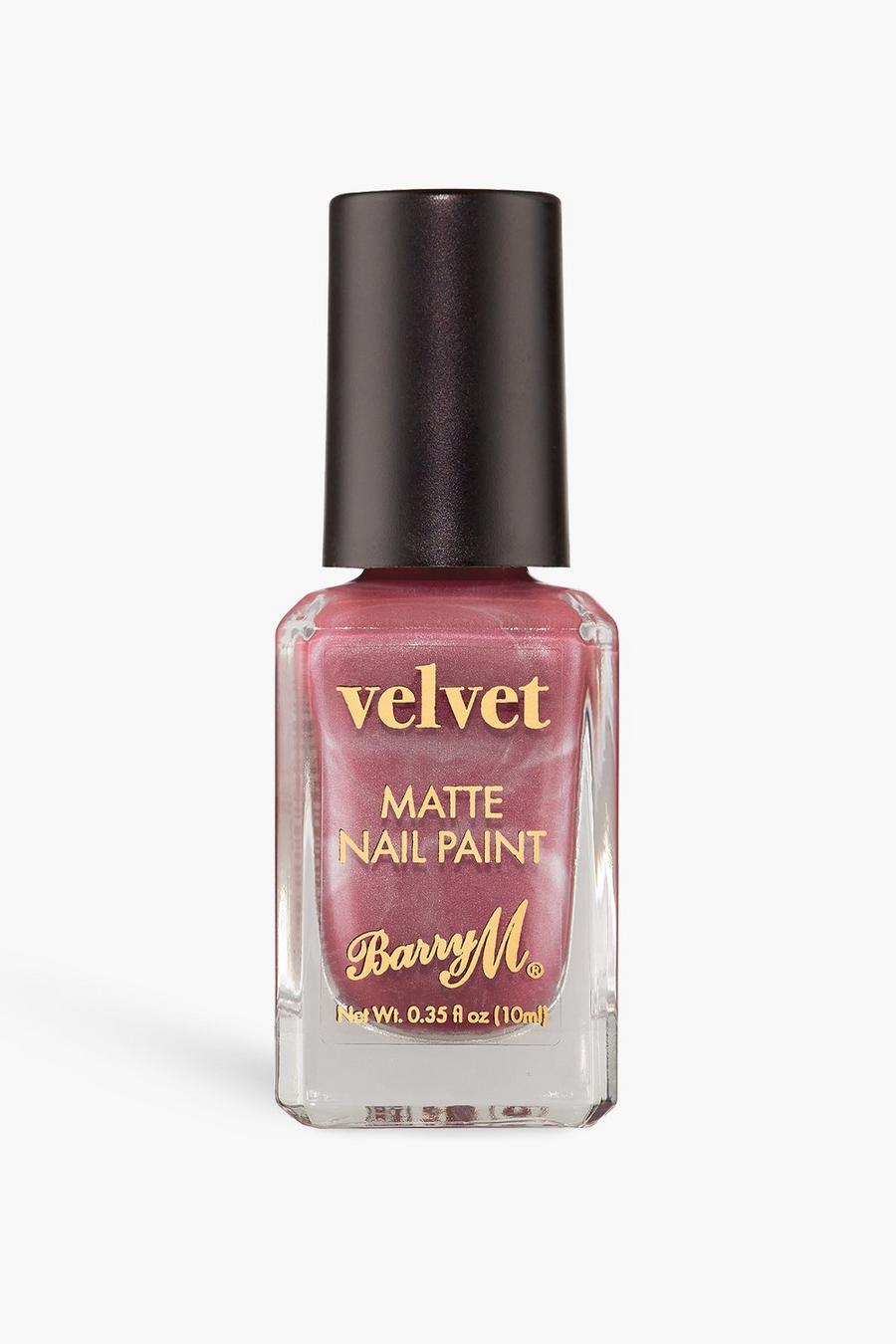 Barry M Velvet Nail Paint - Modern Mauve