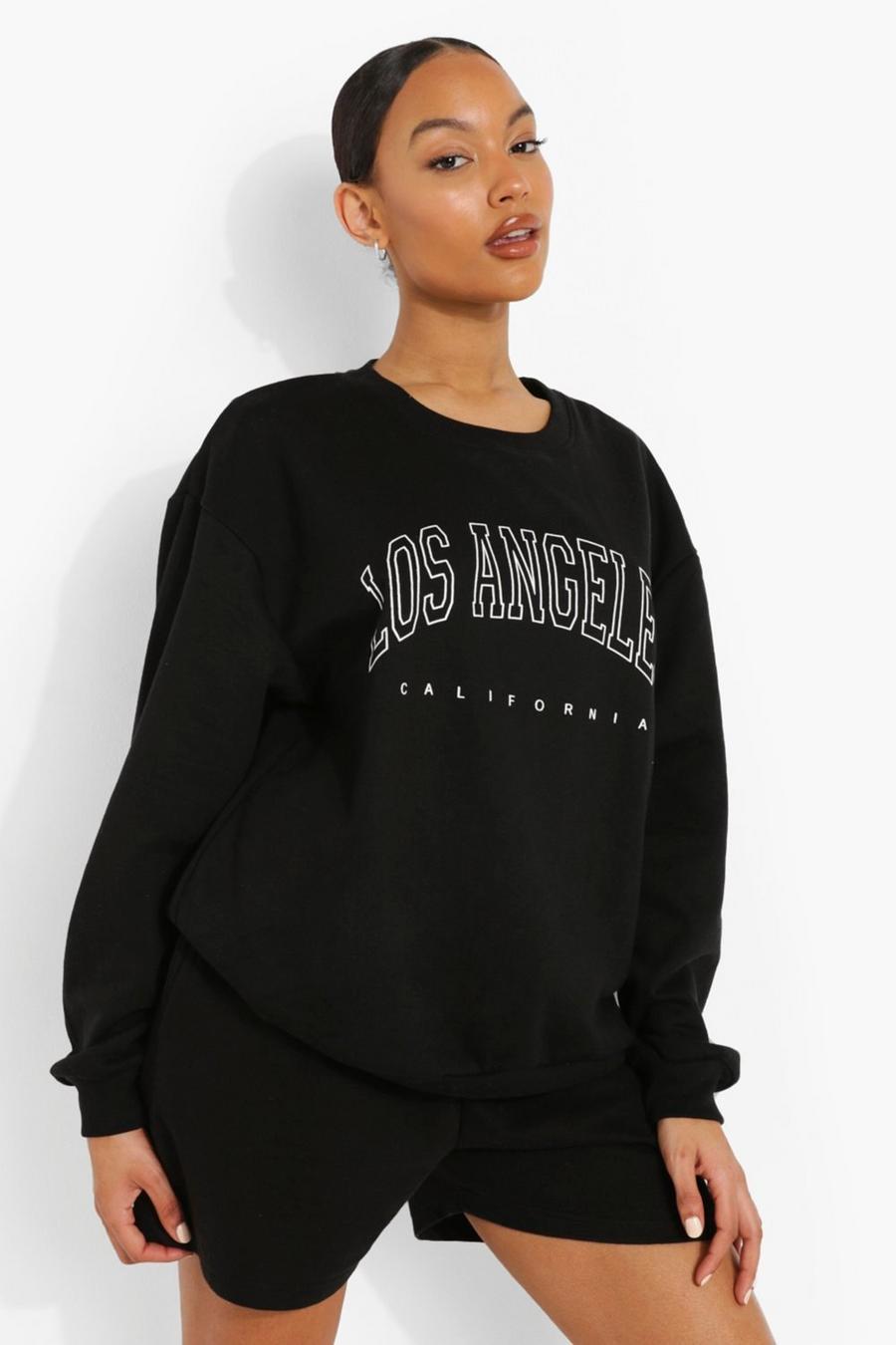 Black Los Angeles Sweatshirt image number 1