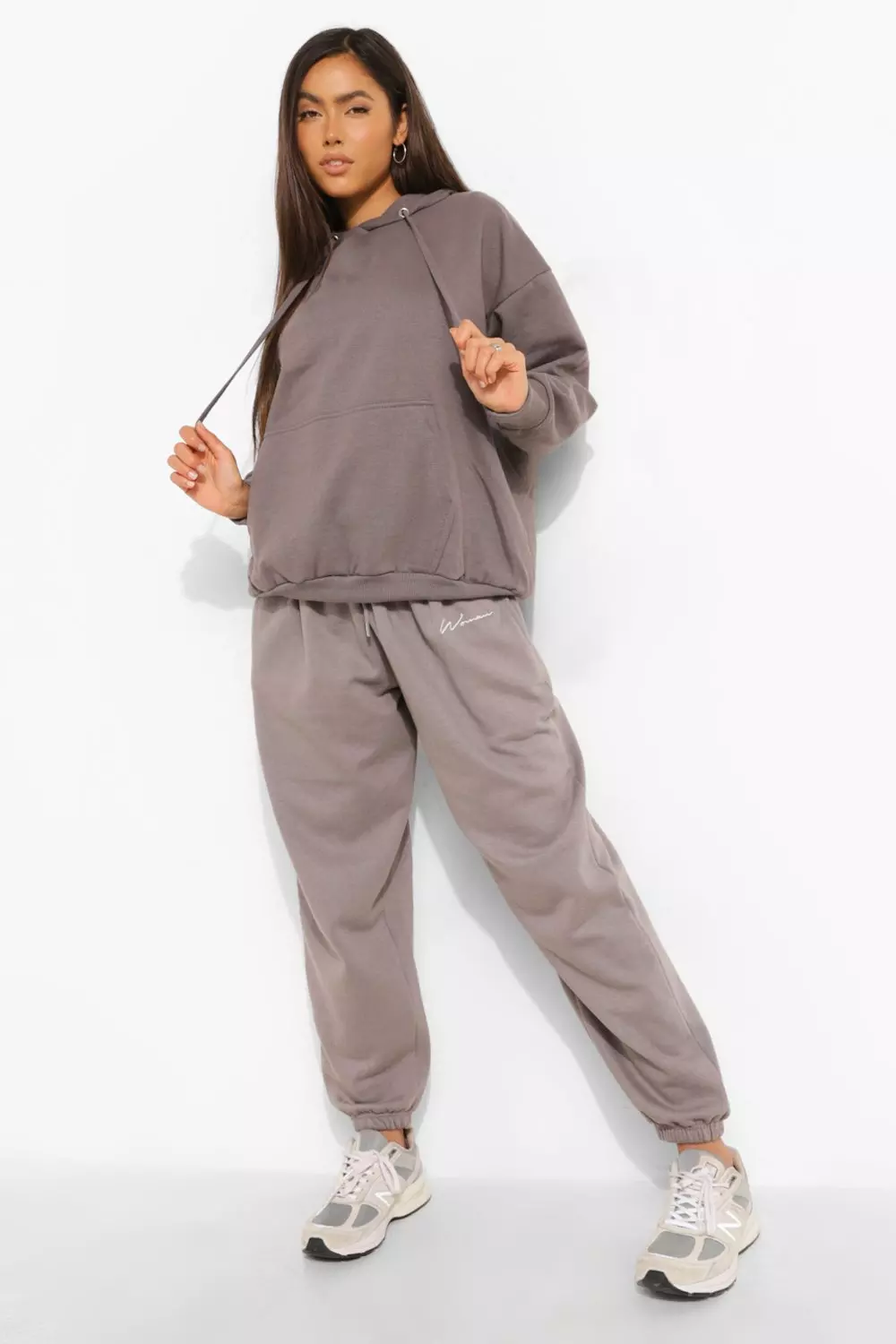 MIRROR9★Comfy club hoodie&pants 1ST DROP ALERT Op. 07 CITY GIRL HOOD SET-UP MGREY 8.28 12