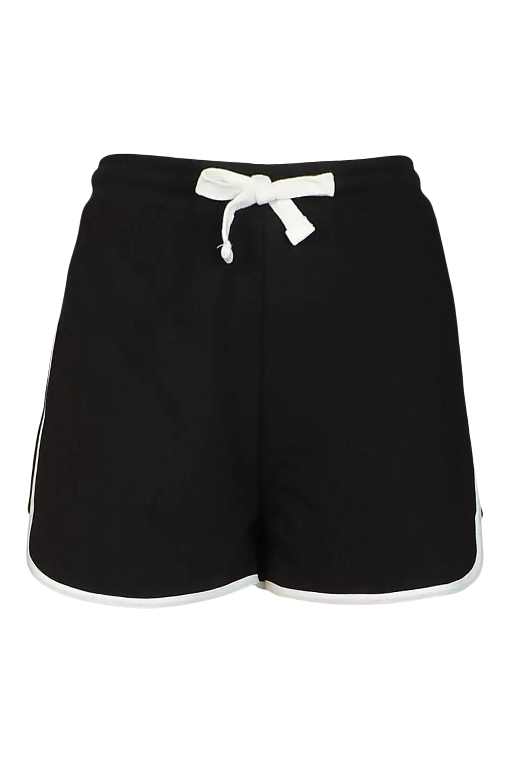 Black shorts with white trim online