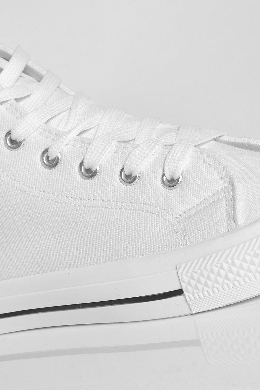 Canvas sneakers wide on sale width