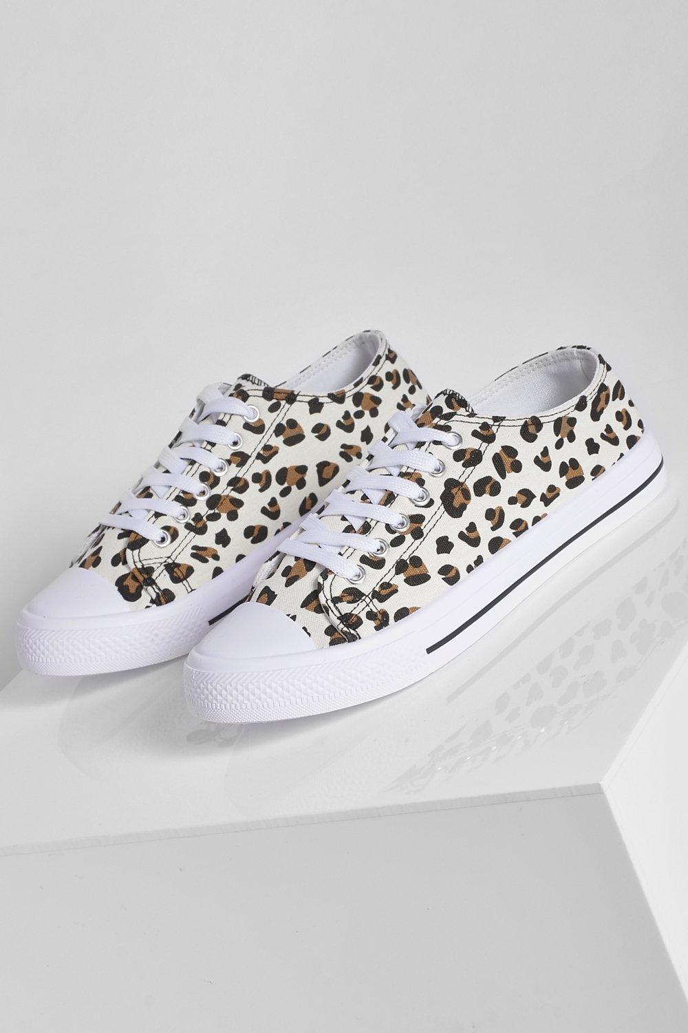 Wide Fit Canvas Sneakers boohoo AU