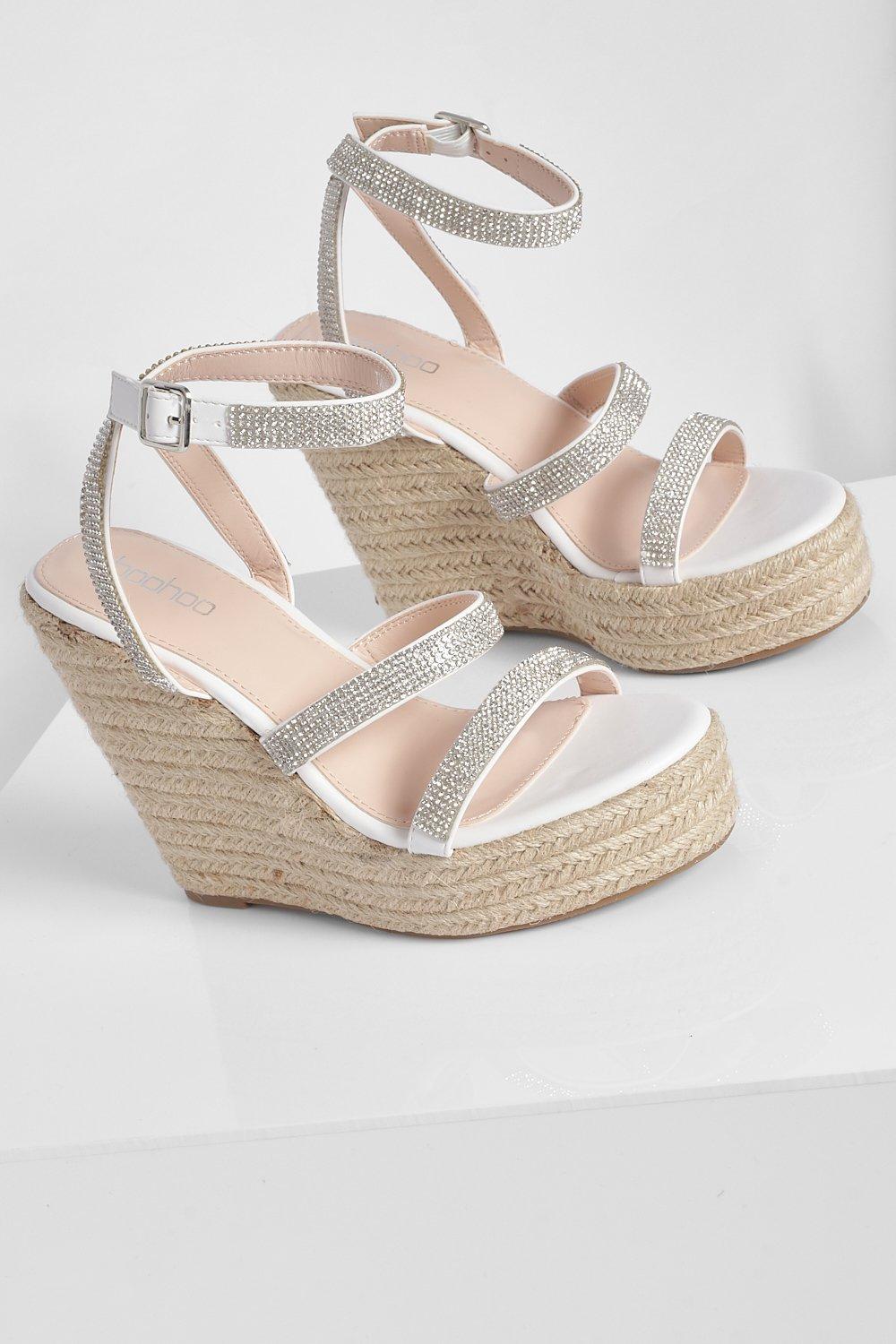 Diamante sales wedges uk