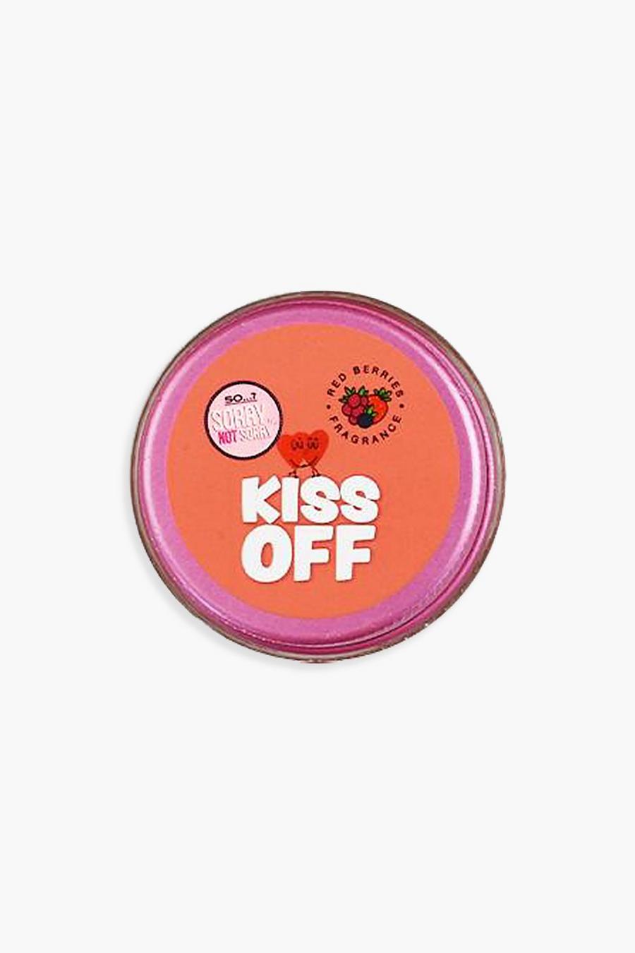 Bálsamo labial Kiss Off de So…?  Sorry not Sorry, Baby pink rosa