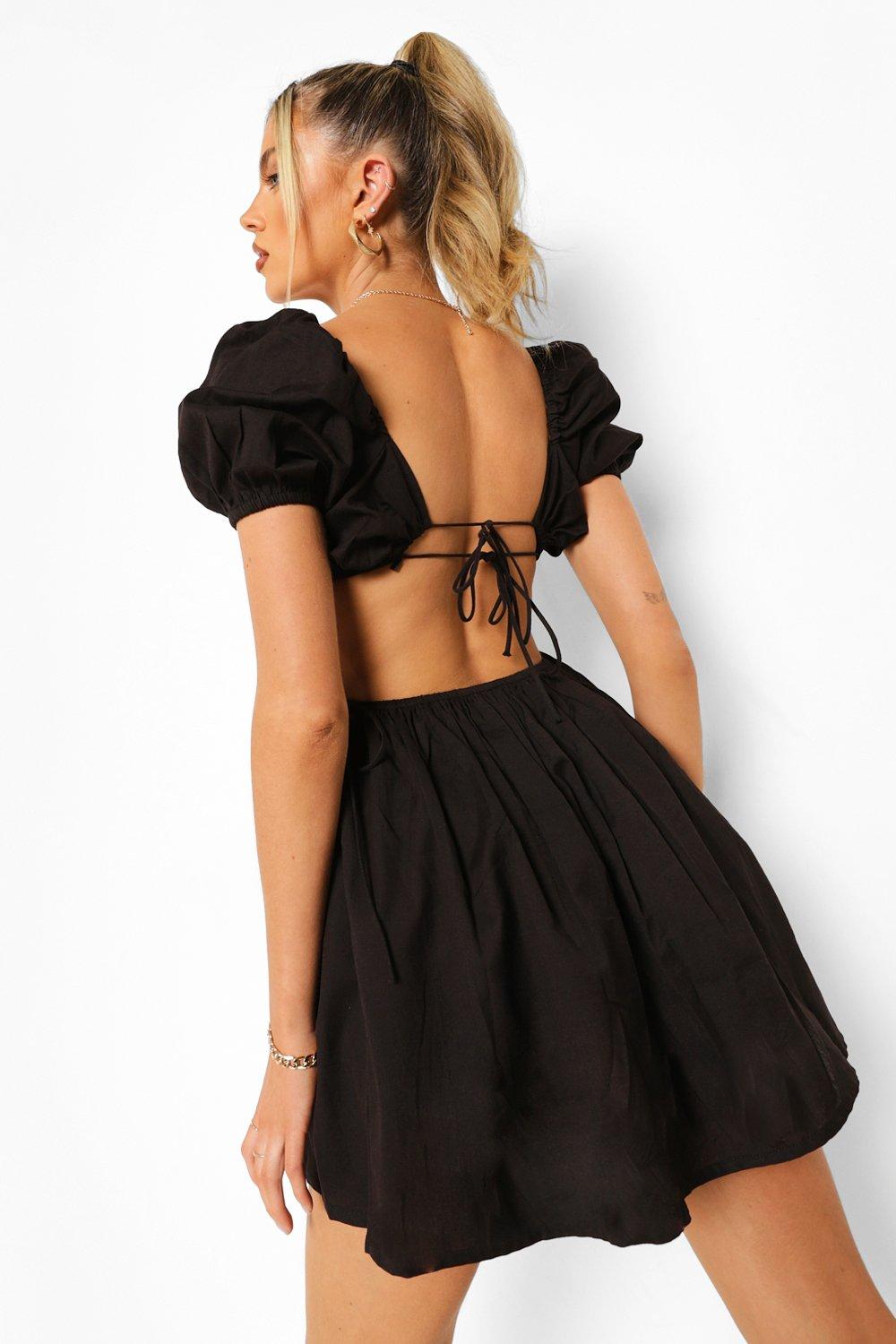 Black tie short outlet dresses