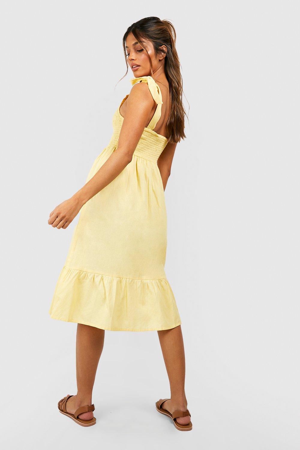 Cotton midi store dress uk