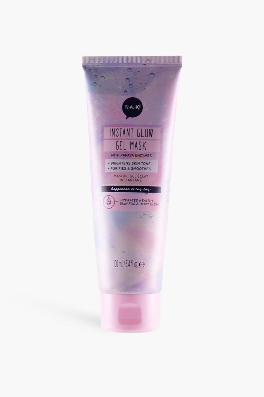 Oh K! Instant Glow Gel Mask, Baby pink image number 1
