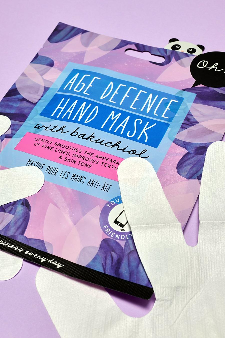 Purple lila Oh K! Age Defense Hand Mask image number 1