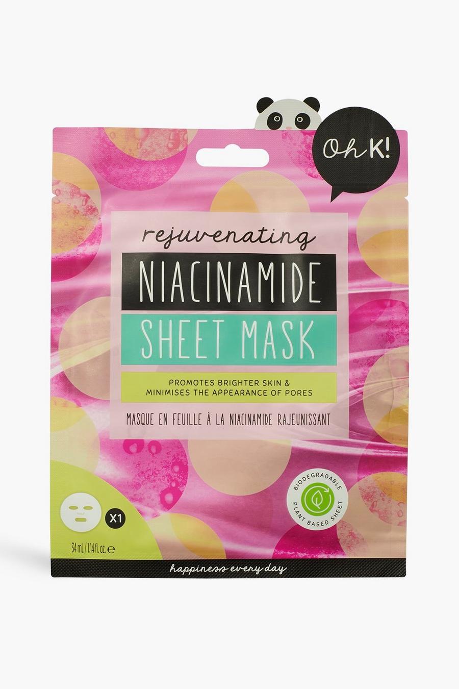 Baby pink Oh K! Rejuvenating Niacinamide Sheet Mask image number 1