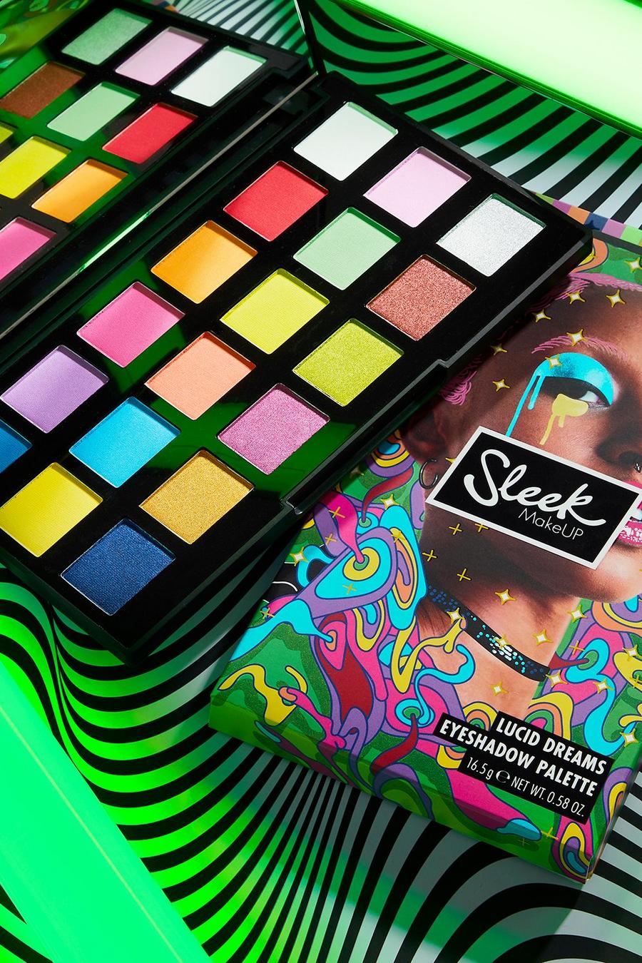 מולטי multicolor פלטת צלליות פסיכדלית של Sleek Makeup 