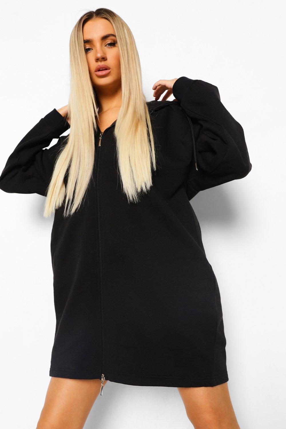 Fashion boohoo hoodie dress