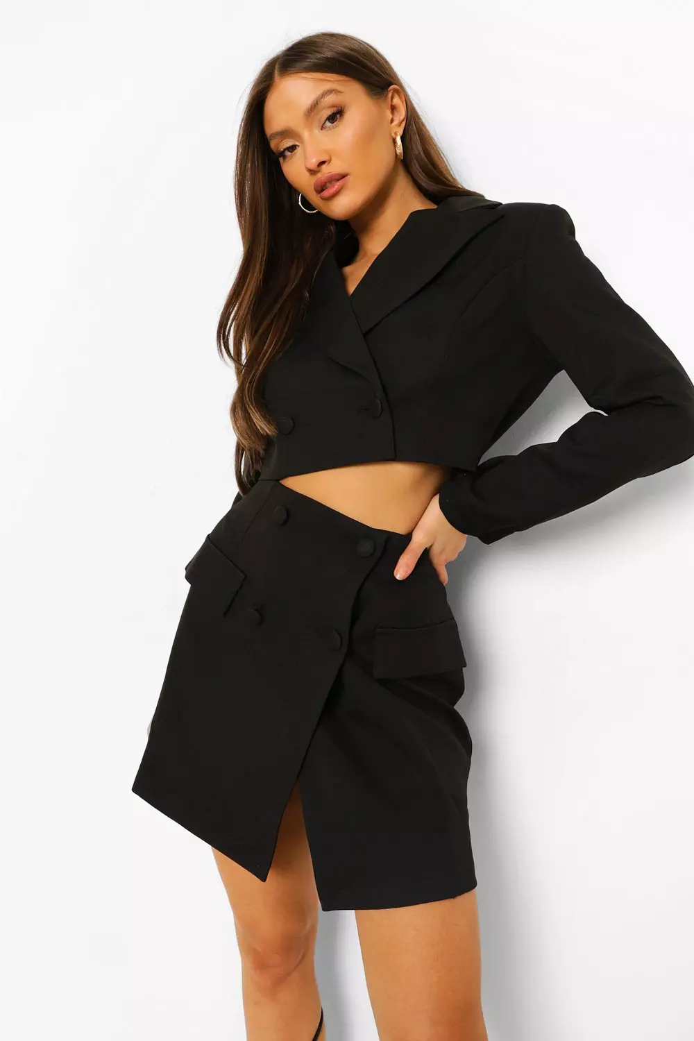 Skirt and deals blazer set