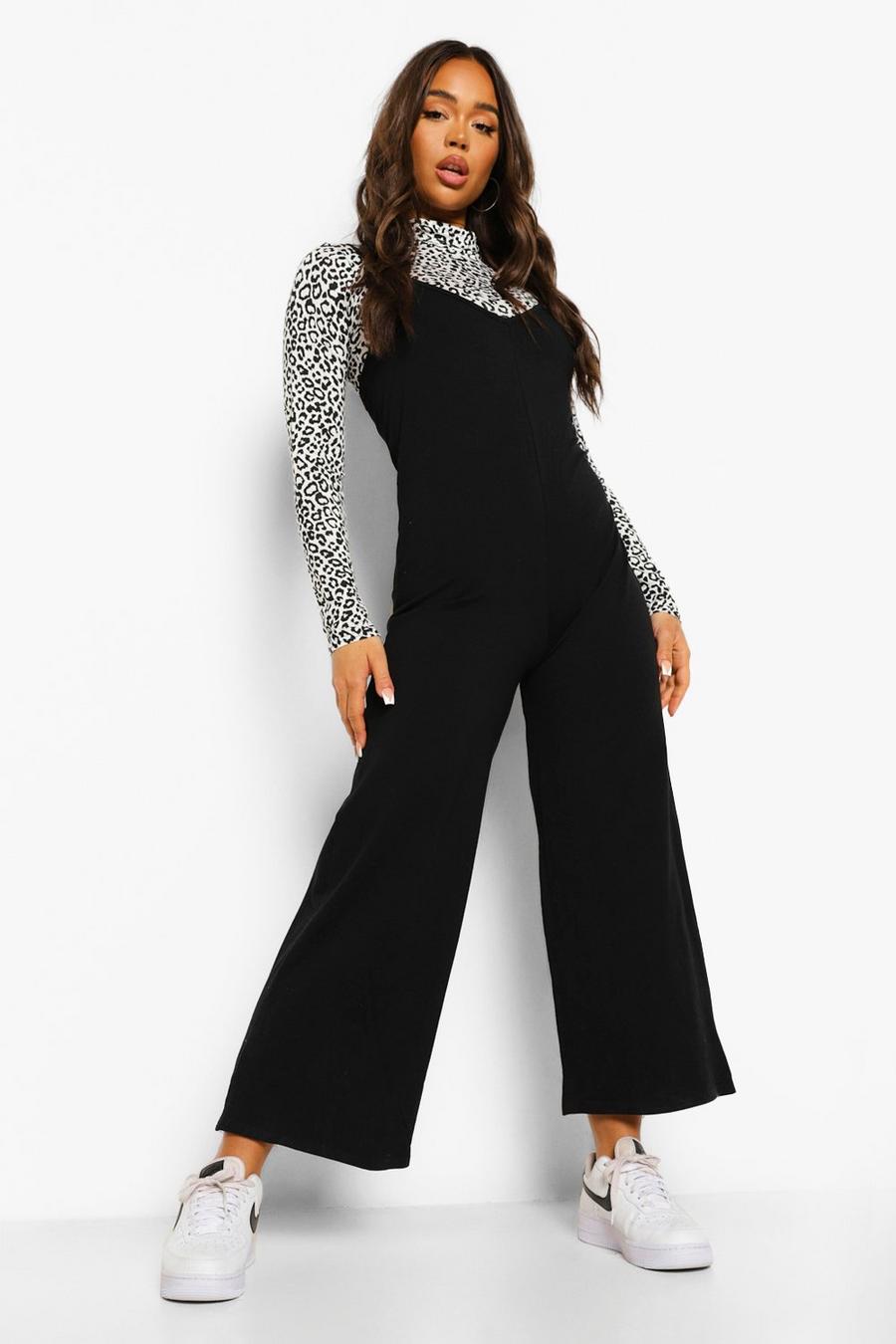 Leopard Roll Neck Top And Jumpsuit image number 1