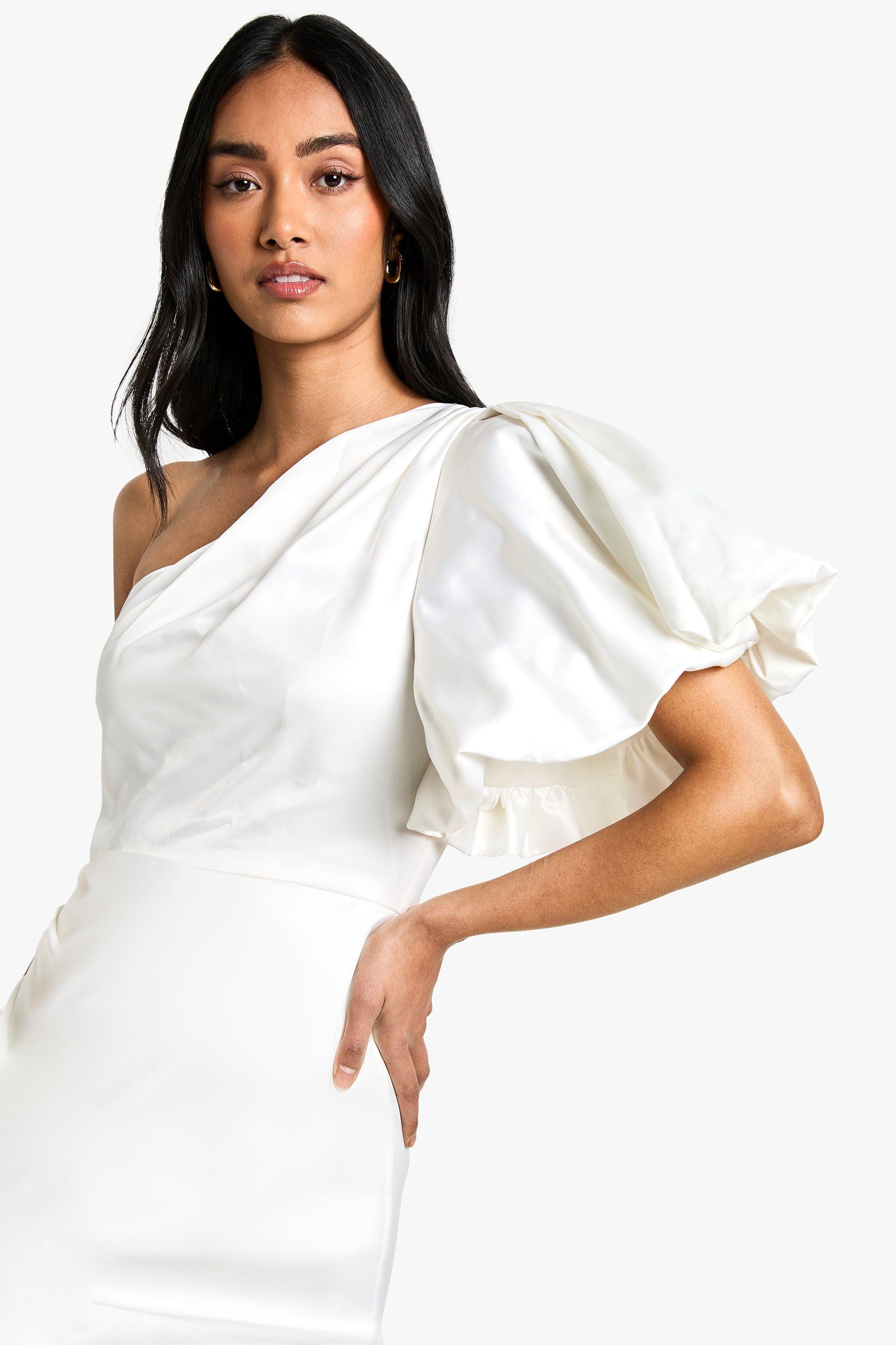 Boohoo robe de mariage best sale