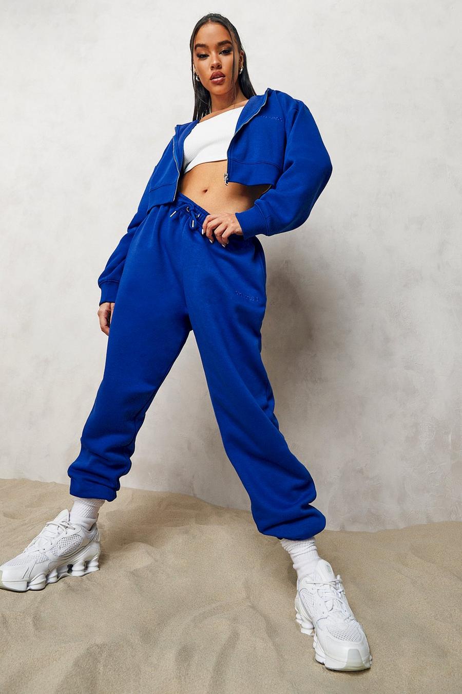 Cobalt Official Cropped Zip Through Tracksuit image number 1