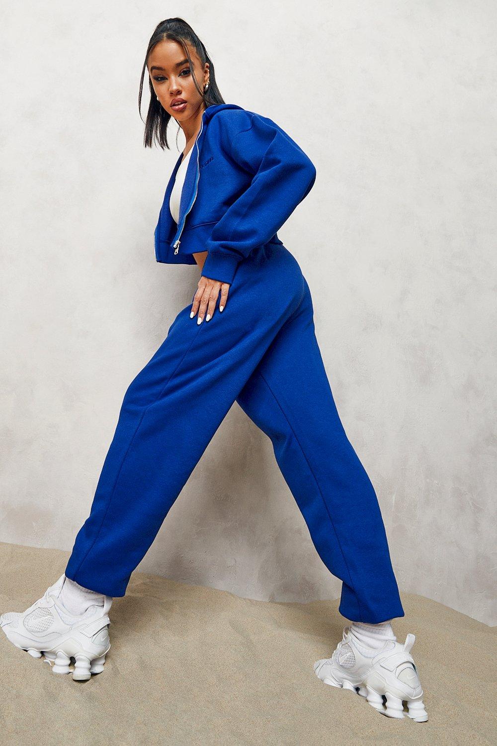 Blue shop tracksuit womens