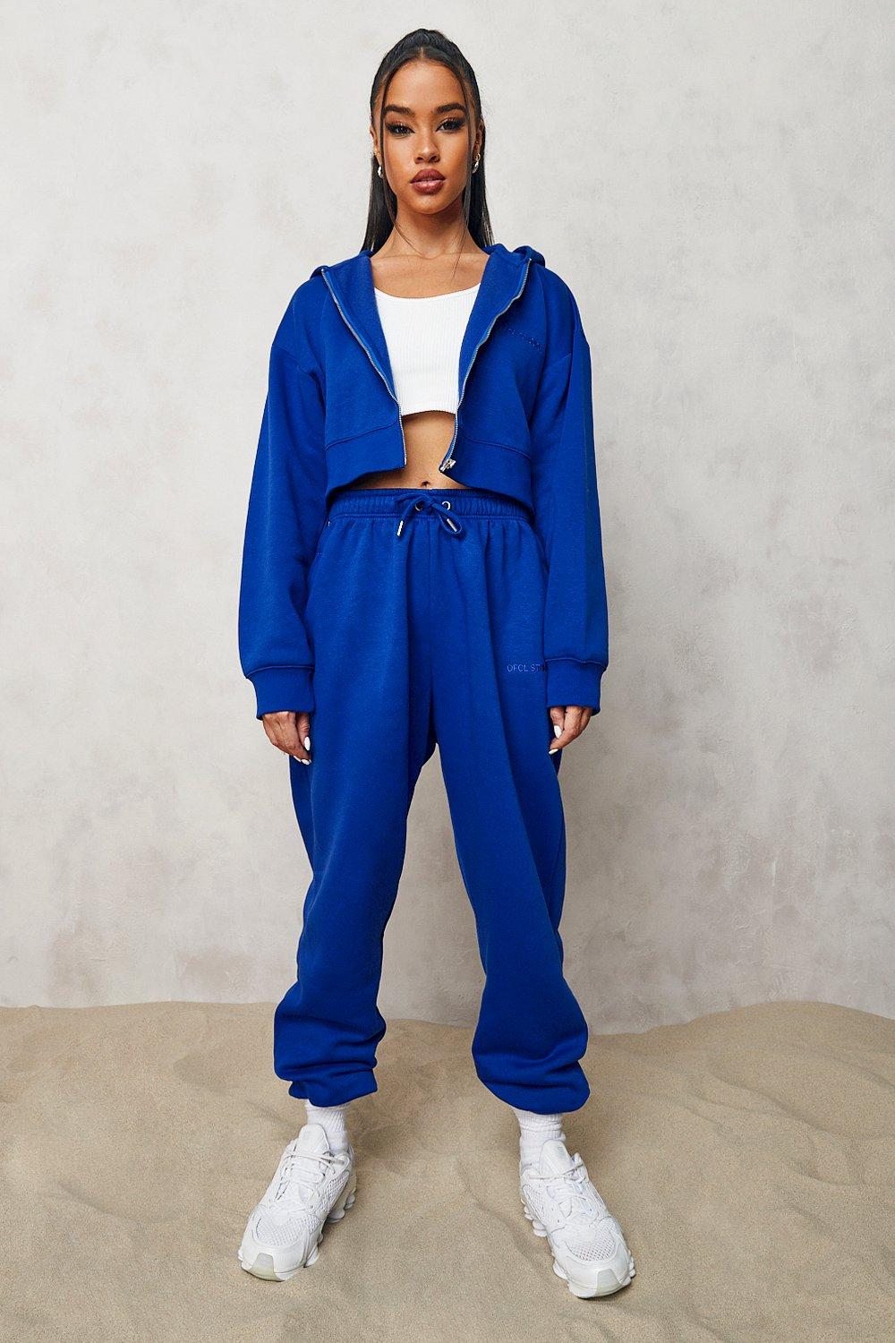 Official Cropped Zip Through Tracksuit