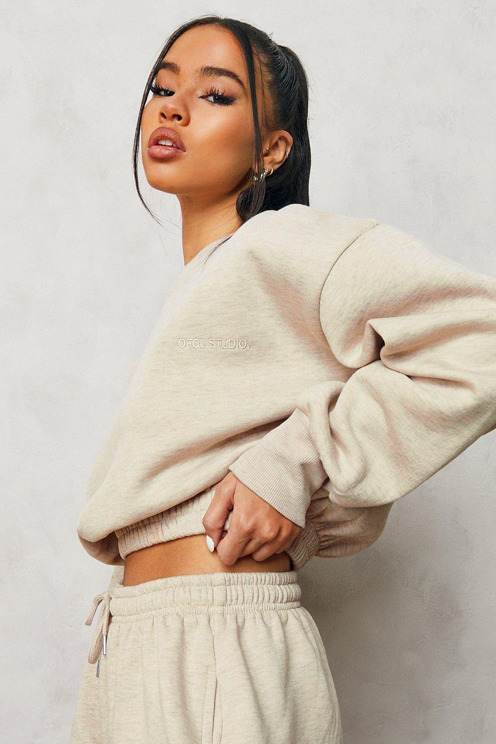 Sand ultimate cropped clearance sweater