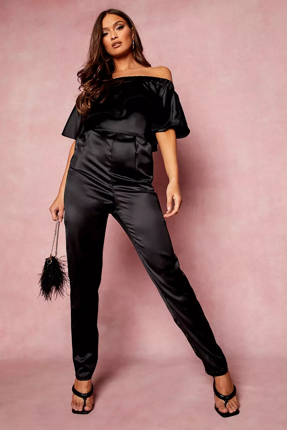 Plus size cheap skinny leg jumpsuit