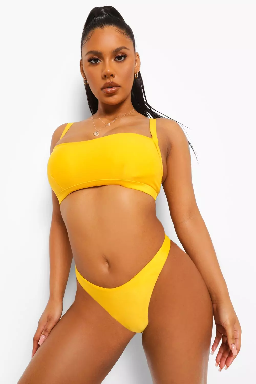 Essentials Fuller Bust Bandeau Bikini Top