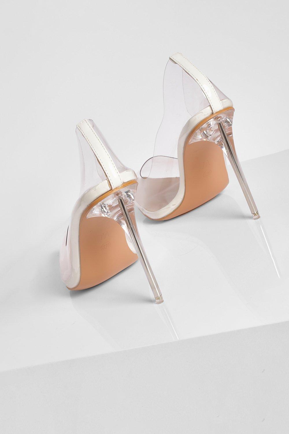 Boohoo on sale perspex shoes