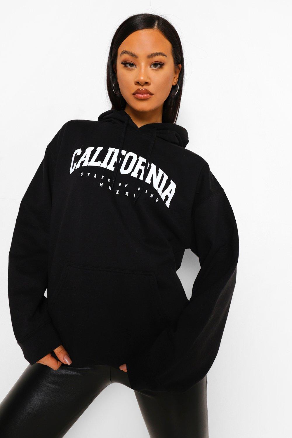 Sweat capuche style am ricain California