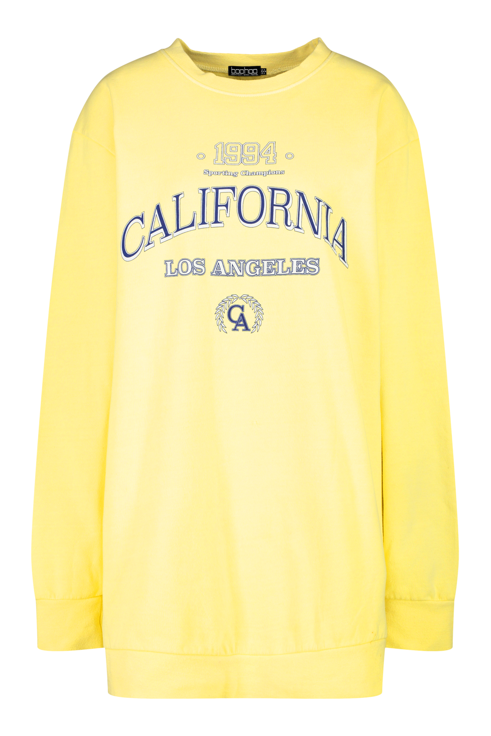 Champion sweater shop dress yellow