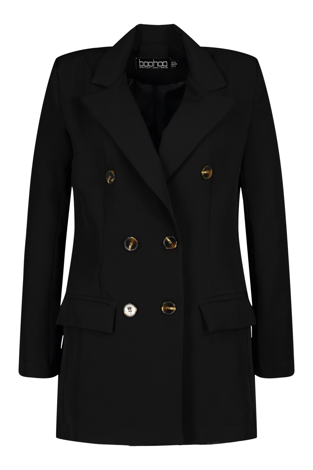 Gucci Men's Double-Breasted Longline Coat