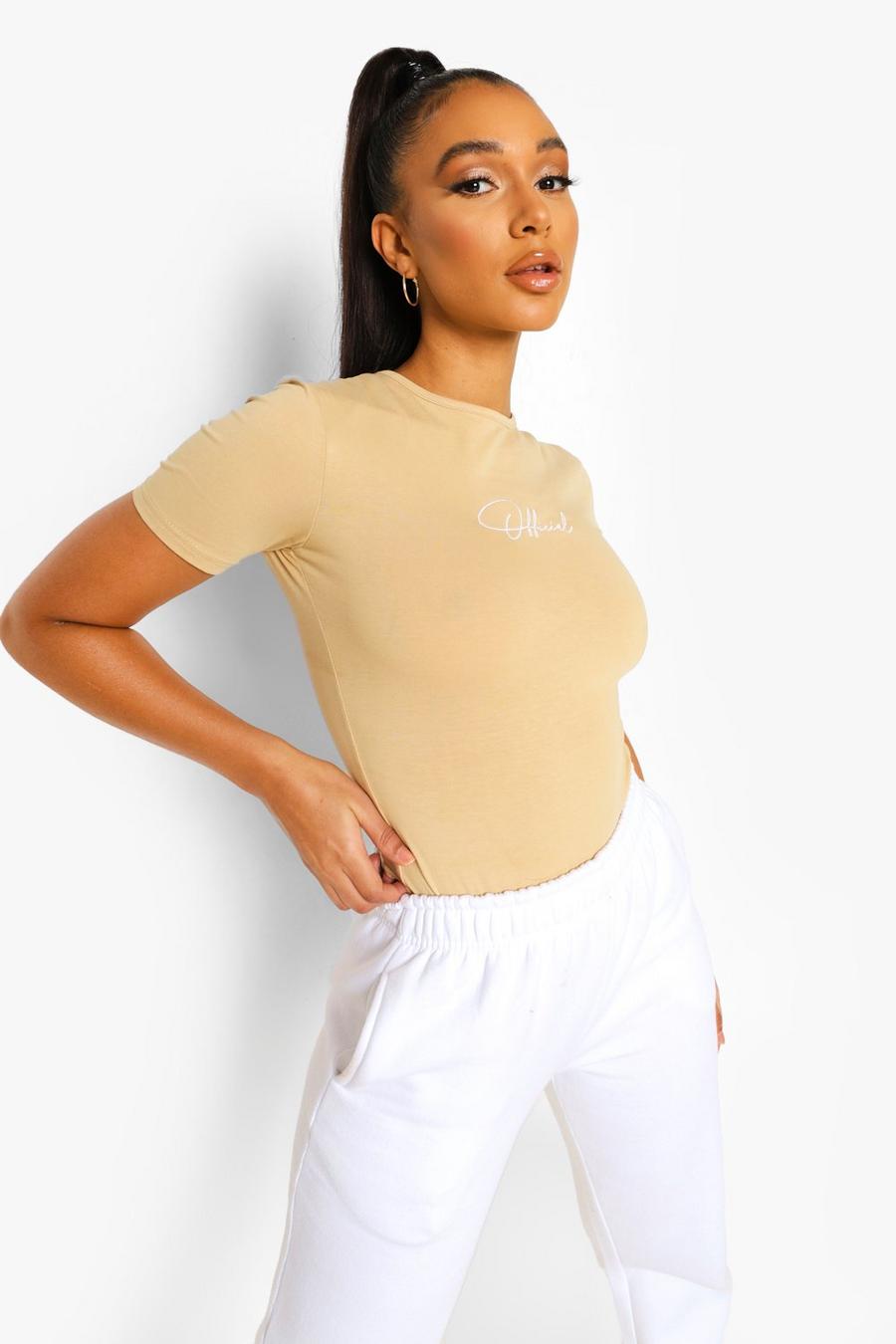 Sand Official Fitted Cotton Bodysuit image number 1