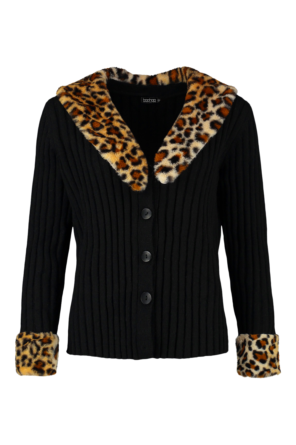 Boohoo on sale leopard cardigan