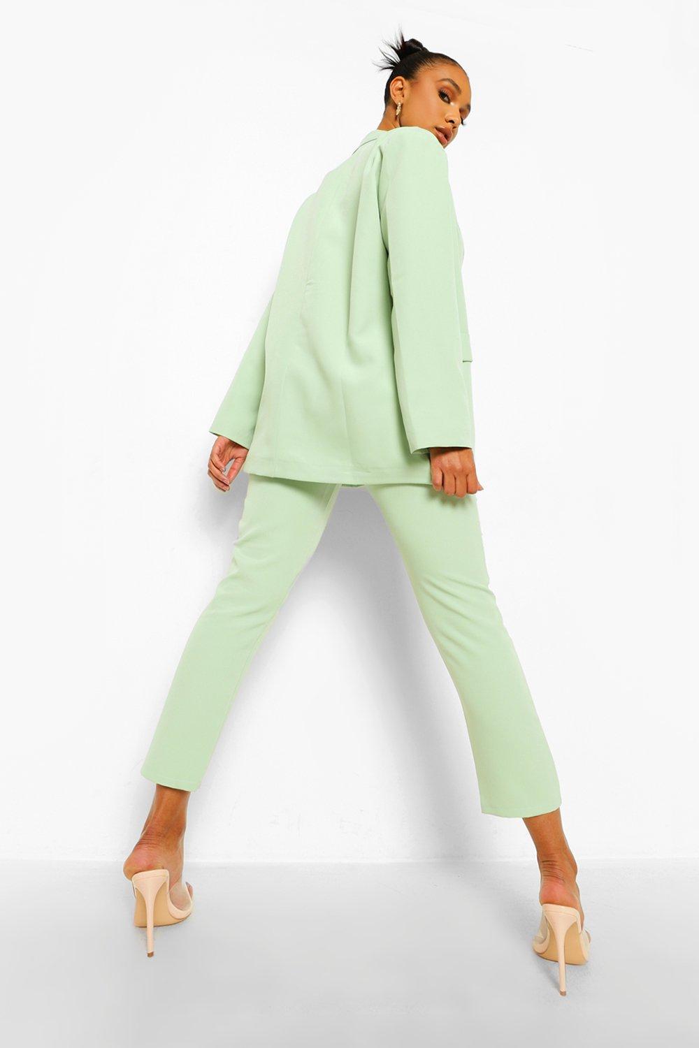 Belted Straight Leg Pants